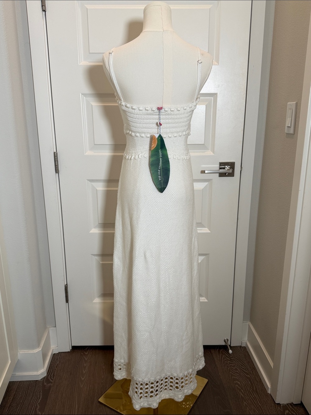 FARM Rio Crochet Maxi Dress Size M - Picture 9 of 9